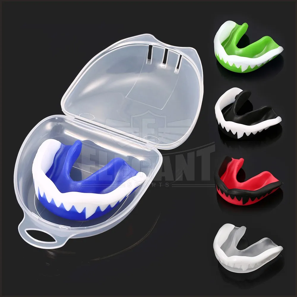 Adult Mouthguard Taekwondo Muay Thai Taekwondo Boxing Double Mouth