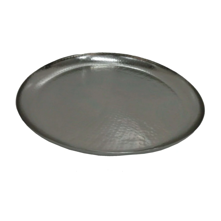 round metal tray