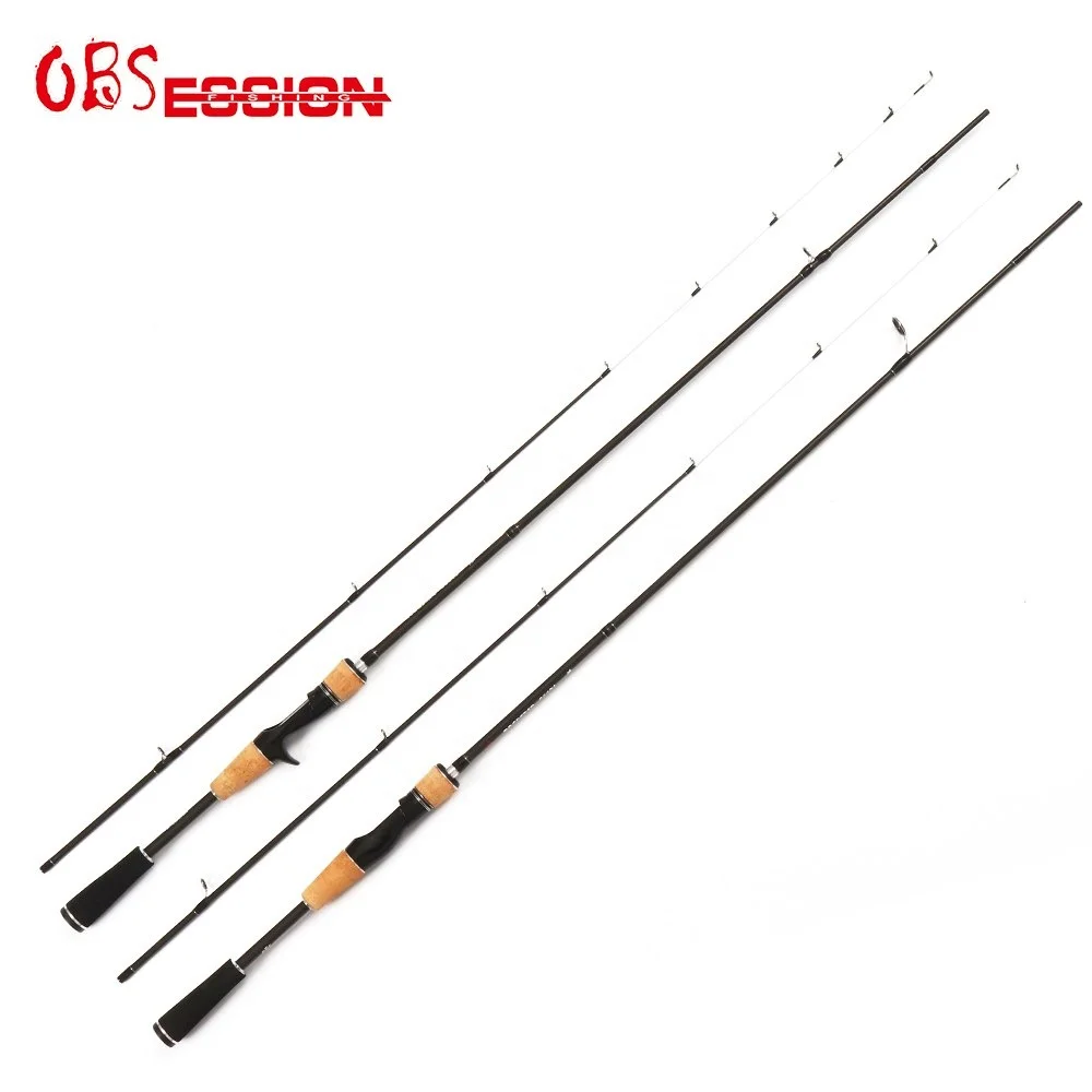 

OBSESSION OEM Wholesale Fishing Rod Ultra Light Fishing Spinning Rod 1.98m Carbon Trout Spinning Fishing Rods