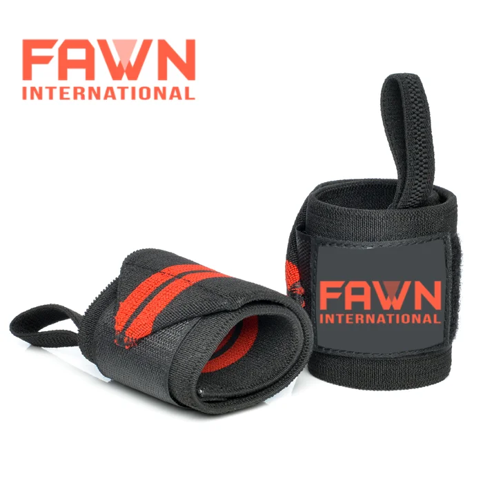 Bodybuilding Wrist Wraps Power Weight Lifting Straps Training Gym