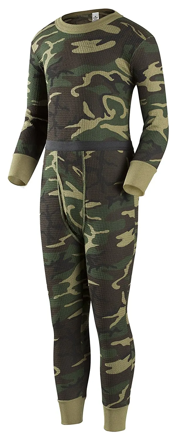 Indera Boys Traditional Thermal Underwear Shirt and Pant Set