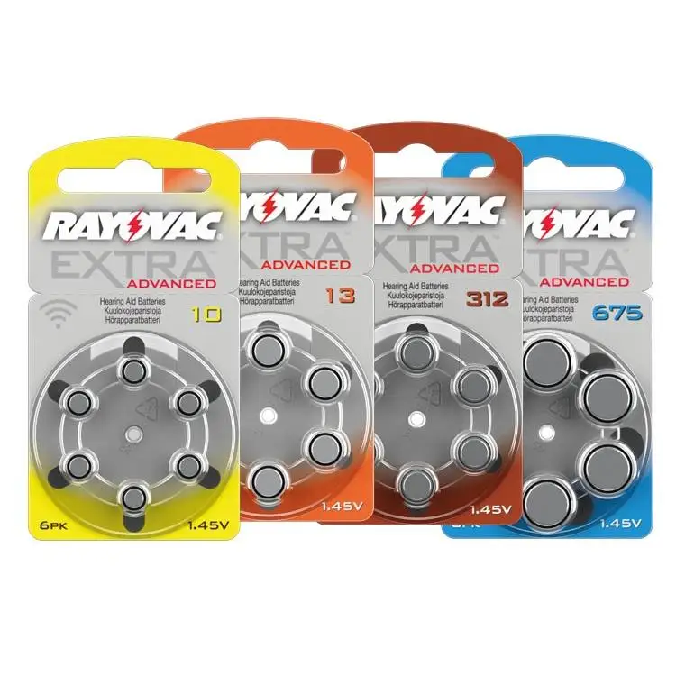 Rayovac Battery For Signia Phonak Oticon Unitron Digital Hearing Aids