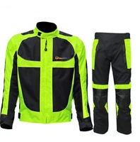 

Motorcycle Jacket Motocross Suits Jacket&Pants Moto Jacket Protective Gear Armor Men Motorcycle Clothing