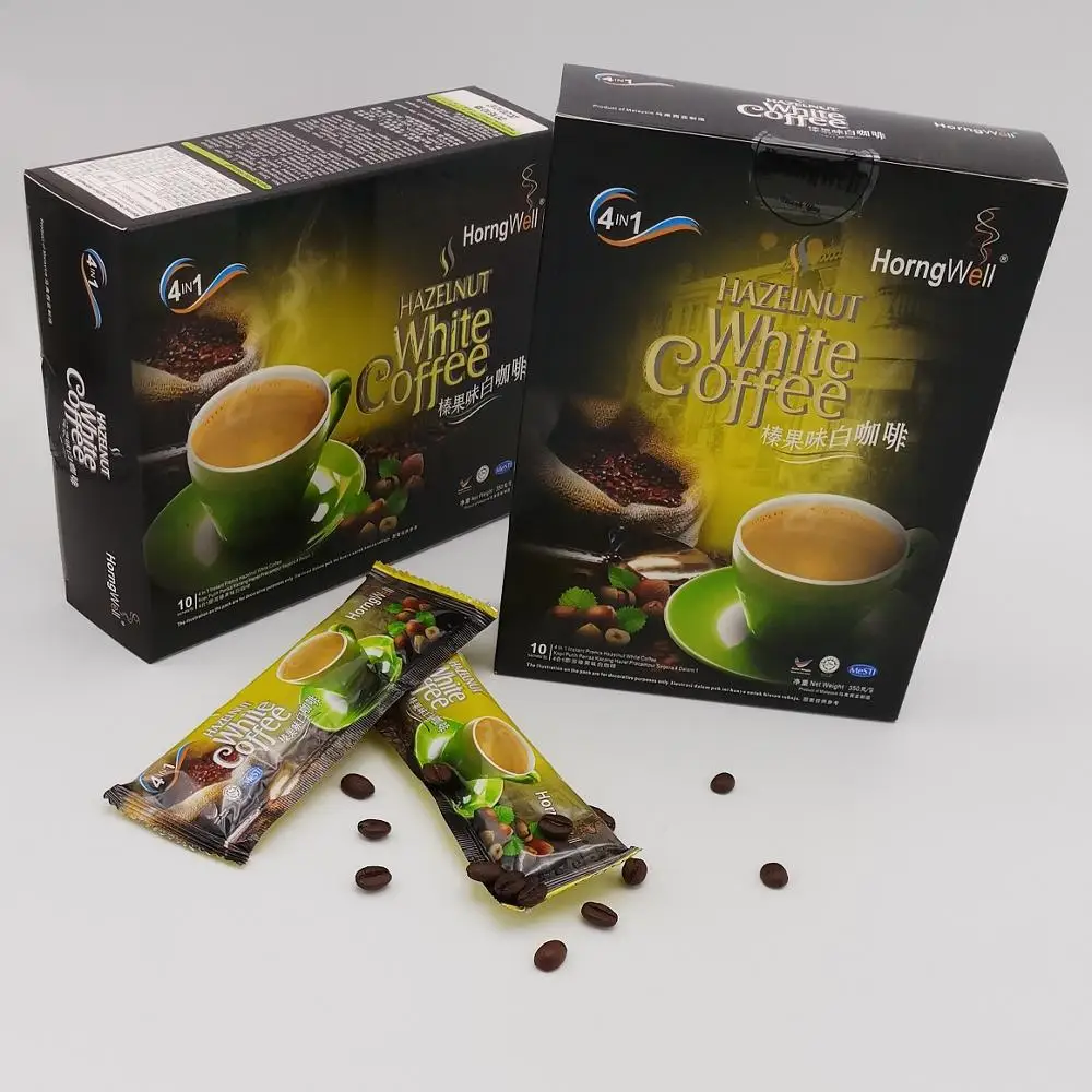 
Malaysia Famous Hazelnut WHite Coffee 
