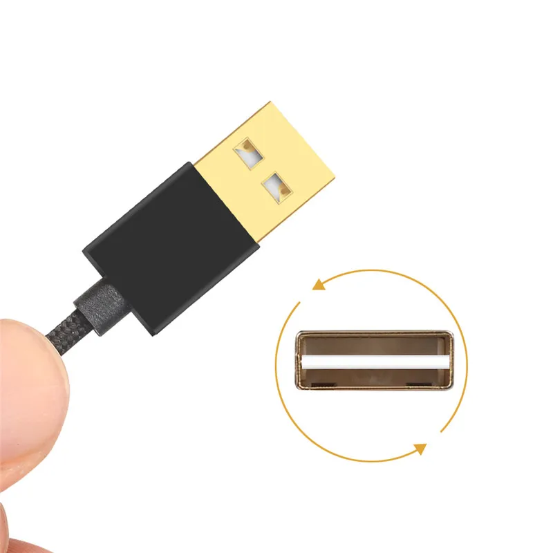 Nylon Braided Magnetic 2 in 1 usb charging cable rock usb cable rende charging cable for iphone 7 android - ANKUX.COM