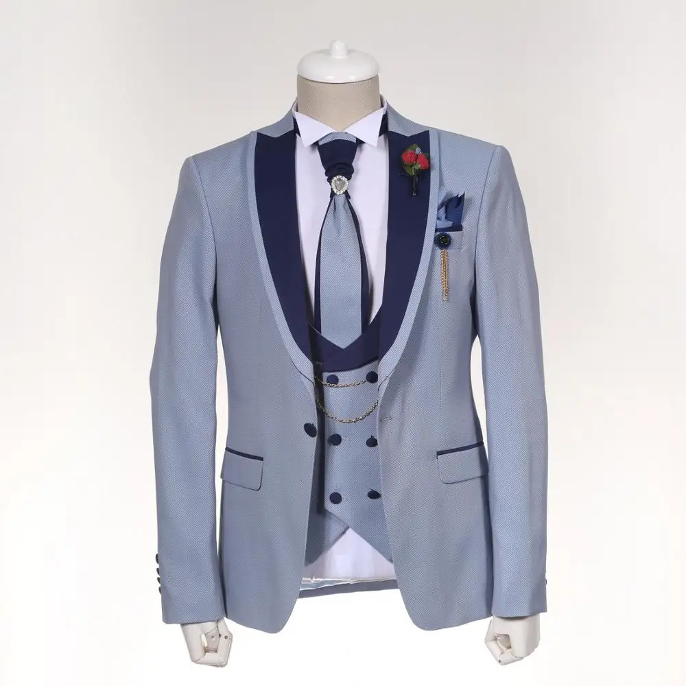 
2018 latest design men casual spring wedding tuxedo business suits 