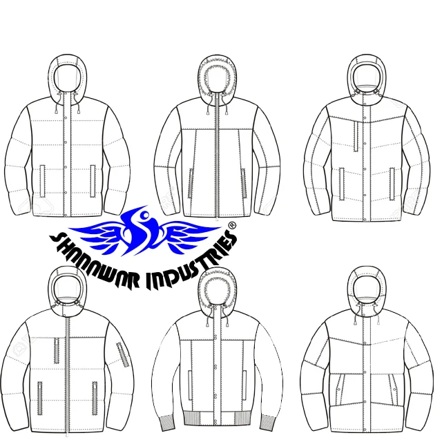 Wholesale Custom Warm Puffer Jacket For Men,Custom Branded Outdoor ...