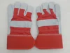 high quality split leather working gloves 707 for industrial use
