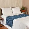 Luxury block printed runner indian decorative bed table runner bed room floor runner