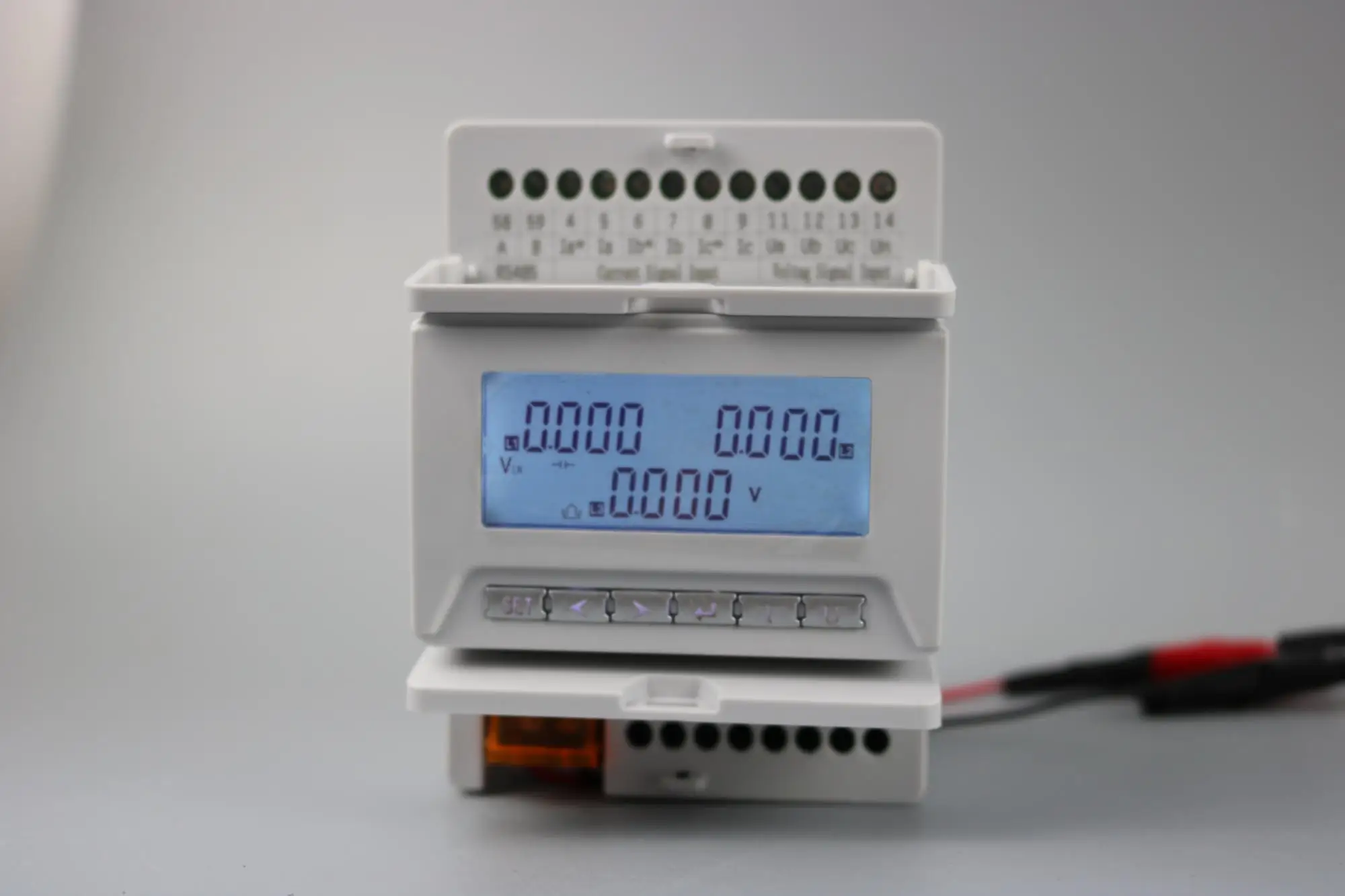 Dinrail Type Digital Meter Singlephase Din Rail Kwh Meter With Rs485