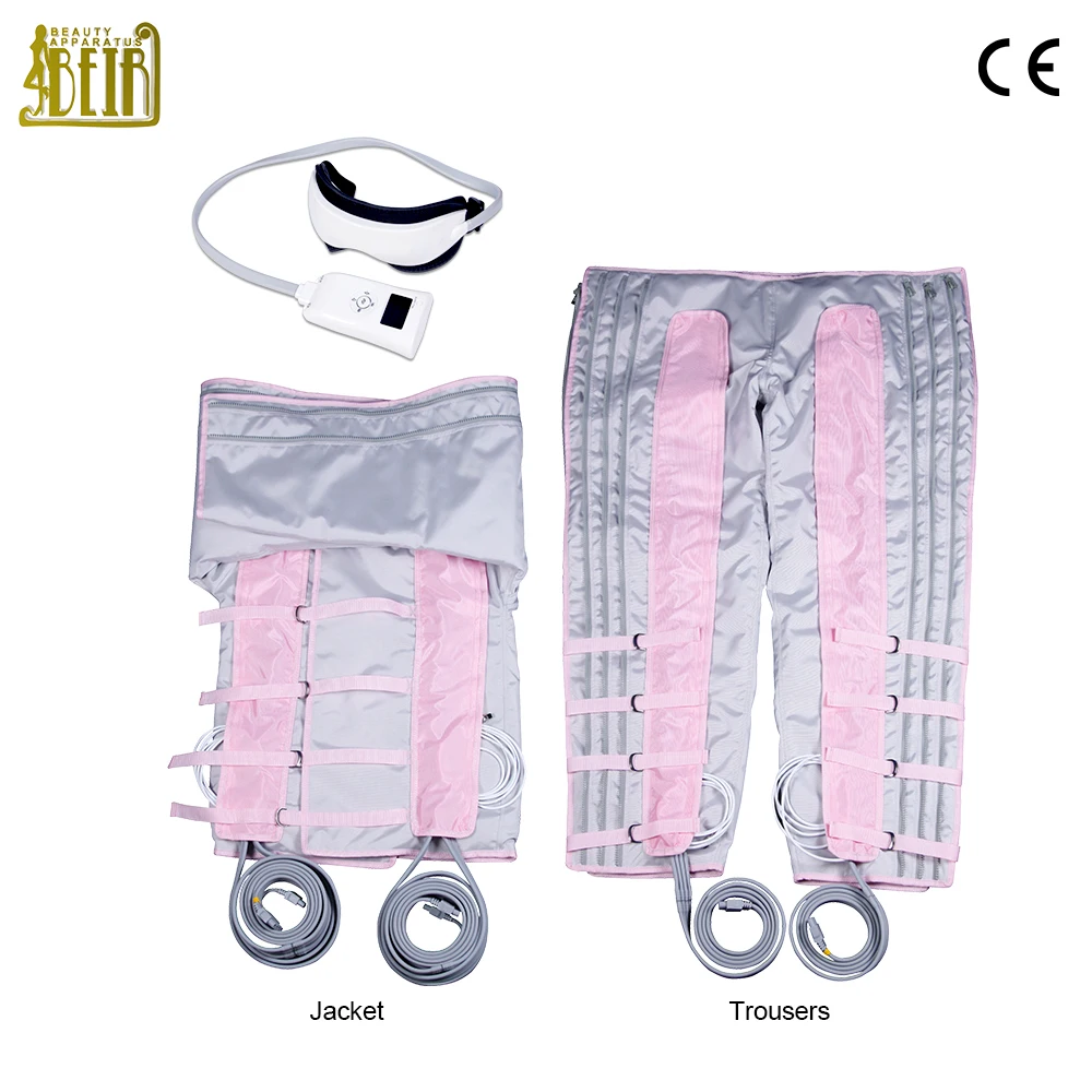 3 In 1 Slim Sauna Suit Air Pressure Detox Lymphatic Drainage Air Pressotherapy Far Infrared