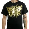 High quality most popular brand 100% cotton plain dyed foil print design Men's t Shirt
