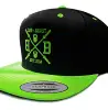 2017 New arrival Neon sports caps/snap backs with Custom logo For Brand promotion