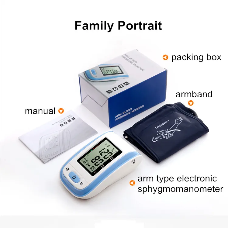 medical instrument aneroid sphygmomanometer for blood pressure and pulse rate monitor