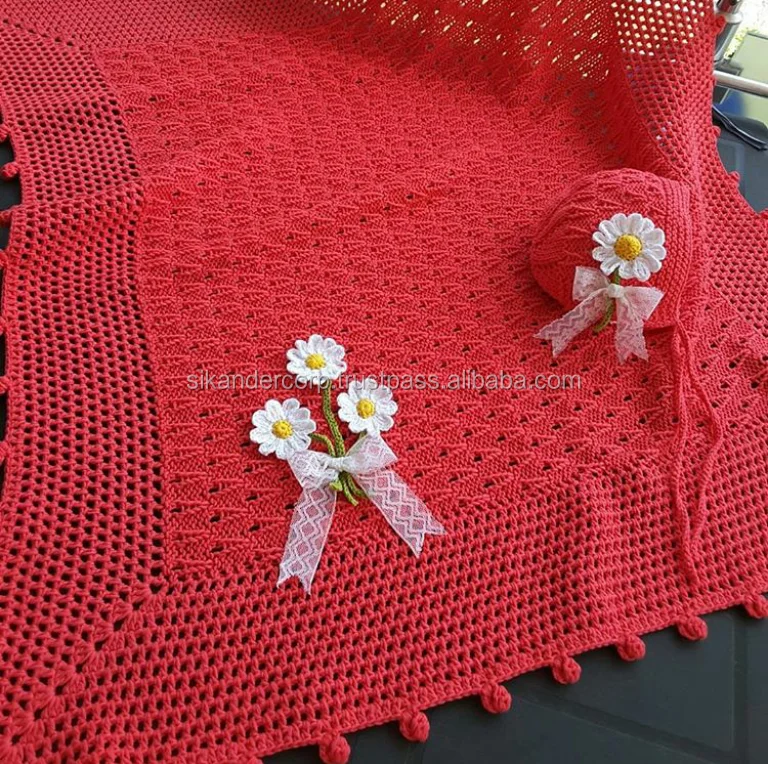 
Crochet Handmade Baby Blanket 