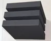 black ceiling with T-grid acoustic ceiling tiles