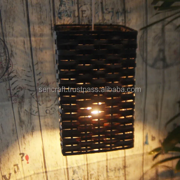 
Rattan wicker lamp, handmade rattan lamp; Rattan pendant 