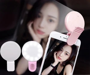 Portable Led Mobile Phone Fill Light Mini Selfie Fill-in Light with Adjustable LED light