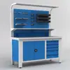 Industrial Assembly Workbench with Heavy Duty Drawers for Workshop Usage