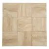 Denizli Beige Vein Cut Travertine Pavers - Honed and Chiseled - 12"x12"x1 1/4"