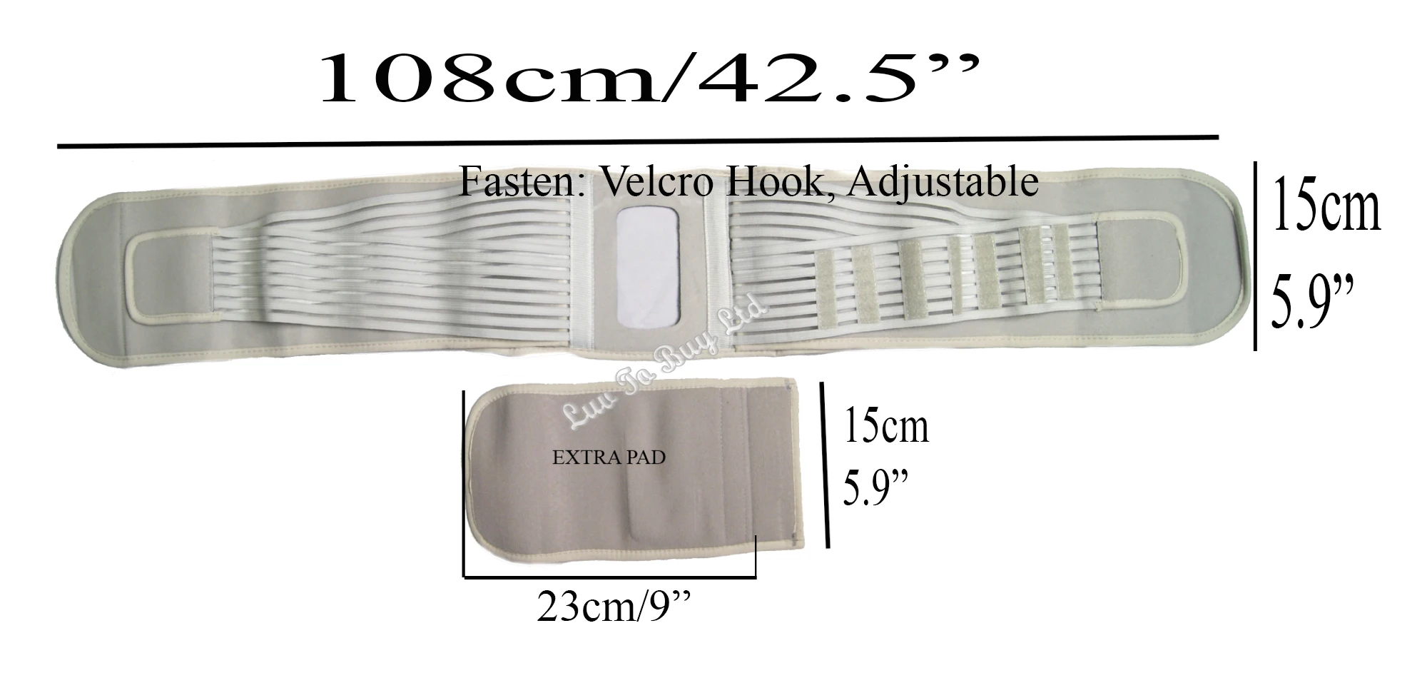 
EXPAIN Back Pain Belt,Triple Treatment:LowHeat,TENS&Support For Lower Back Pain 