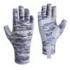 Best Selling High Quality Fingerless UPF50+ Angle Fly Fishing Gloves Professional Sun Protection Gloves