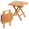 New Patio Outdoor Teak Folding Picnic Table outdoor garden furniture