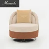 CK134 High quality smart furniture dubai sofa modern leather covered sofa furniture single sofa chair