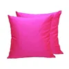 Pillow cover made of 100% Thai silk, dupioni silk or faux silk