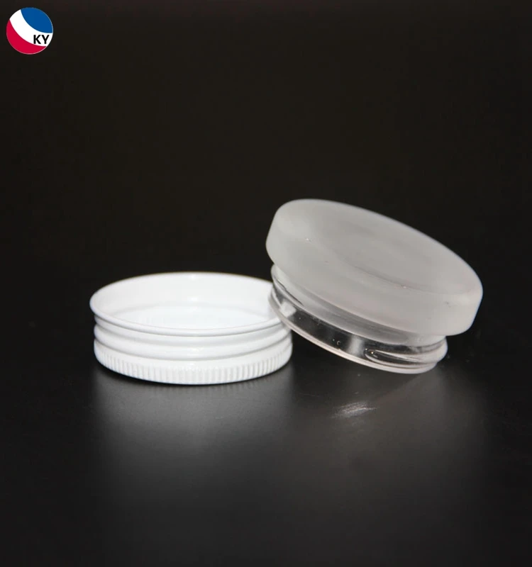 Eyeliner Thick Base Eye Care Glass Jars 7ml Frosted Lip Gloss Eye Glass