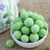Hot spicy delicious roasted process wasabi flavor coated peanut snack