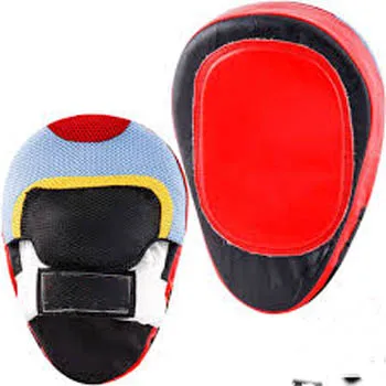 
Cow Leather Kick Shields Kick Boxing Muay Thai Training Punch 