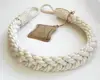 Cotton Curtain Tie Back Off White Rope-Nautical Gift-Decor Window Treatment