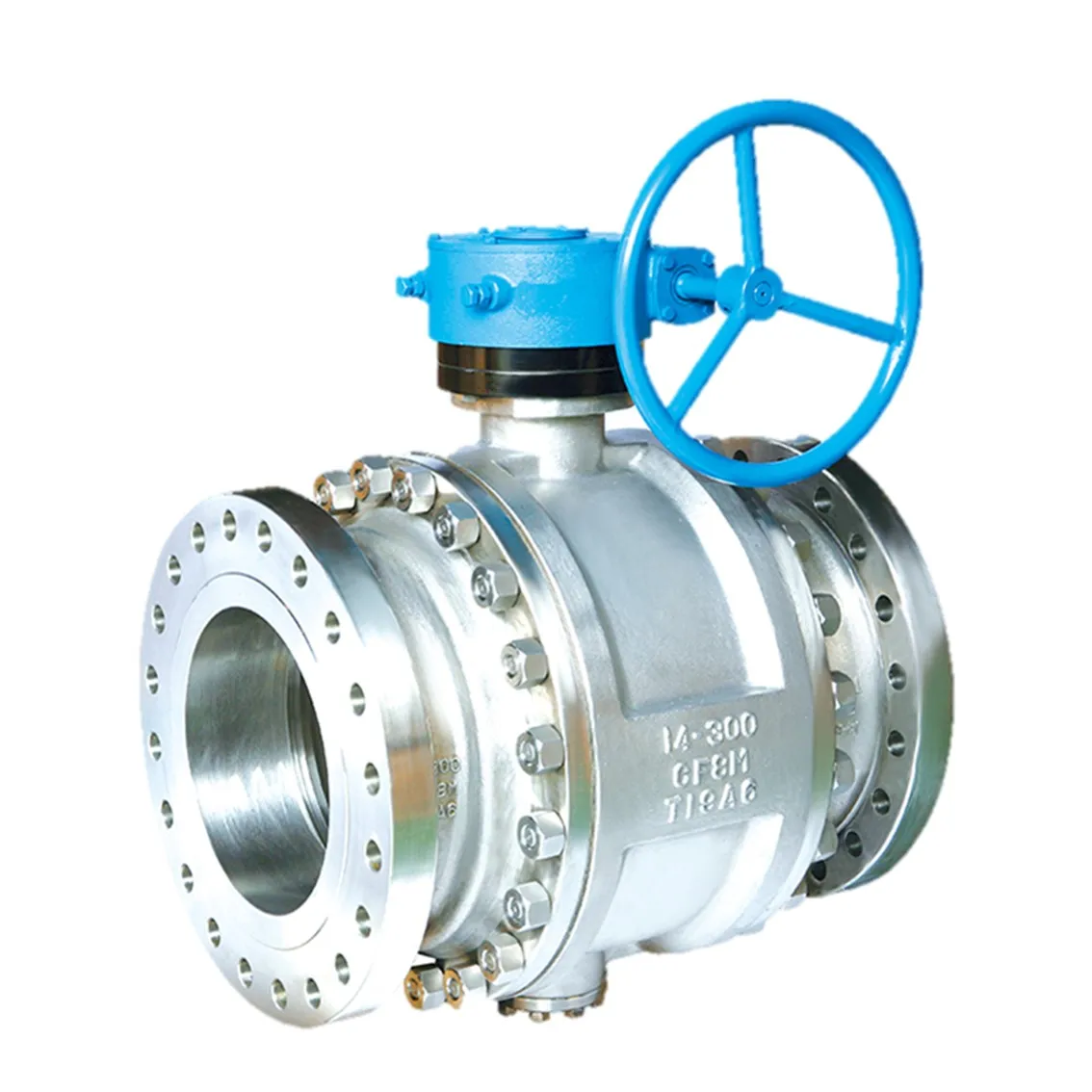 Ss Wrench Lever Operated Trunnion Ball Valve - Buy Ss316 Ss304 Manual
