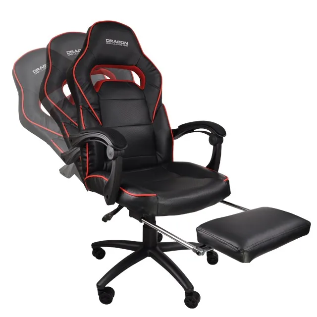Ergonomic Extension Foot Rest Gaming Chair Buy Pu