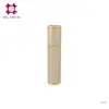 Extraordinary item fabulous design golden leather purse 15ml perfume bottle