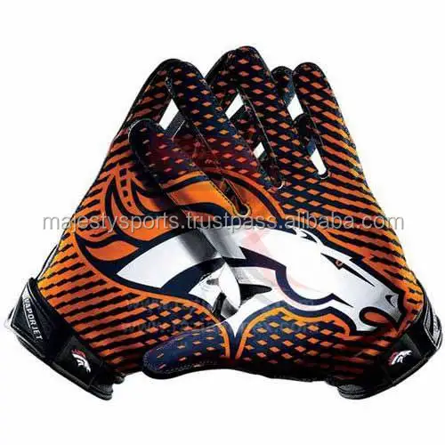 customize your own football wide receiver gloves