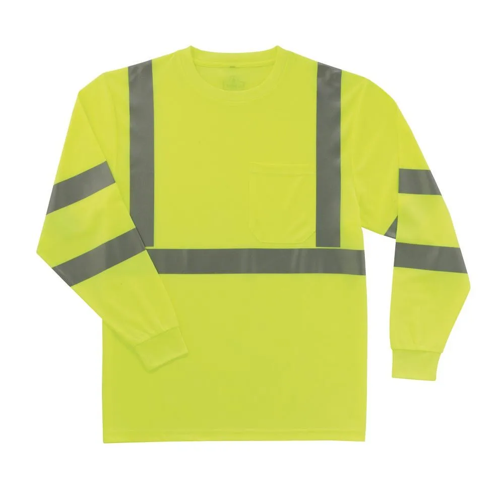 Hi Vis Full Sleeves Shirt Reflective Safety Other Uniform Shirt Lime ...