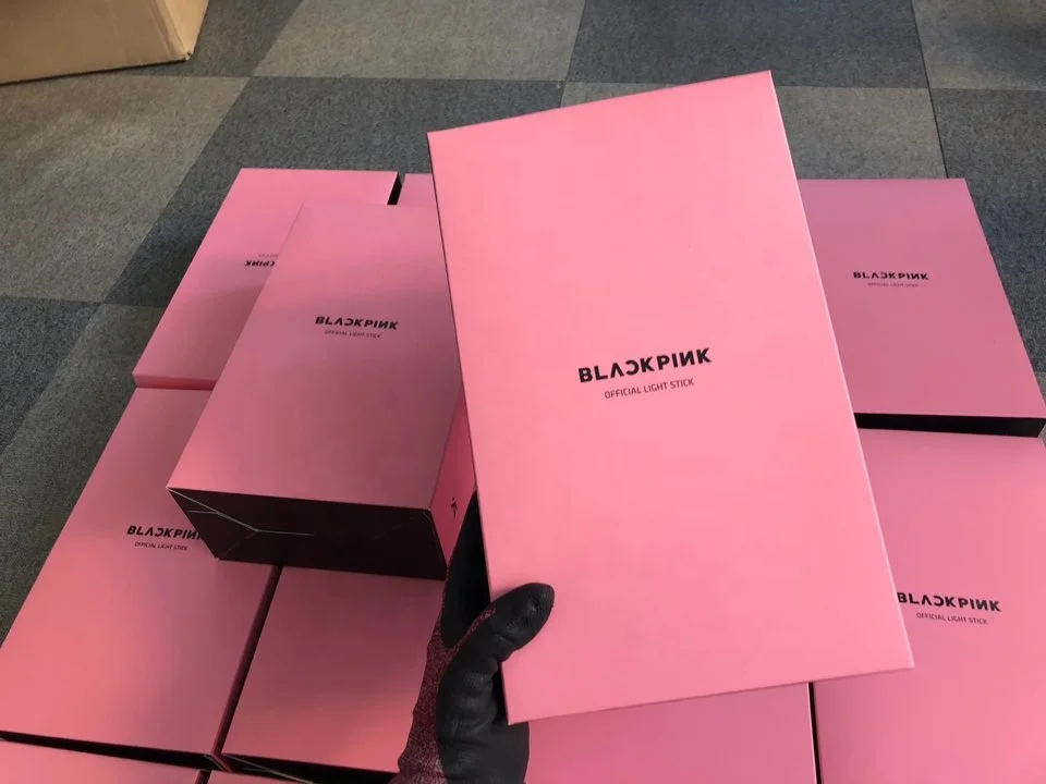 
KOREA K-POP MUSIC BLACK PINK OFFICIAL LIGHT STICK (BTS, BLACK PINK, GOT7, BIGBANG, K-POP) 