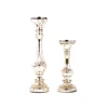 silver pillar candle holder / mercury pillar candle holders / decorative candle stand
