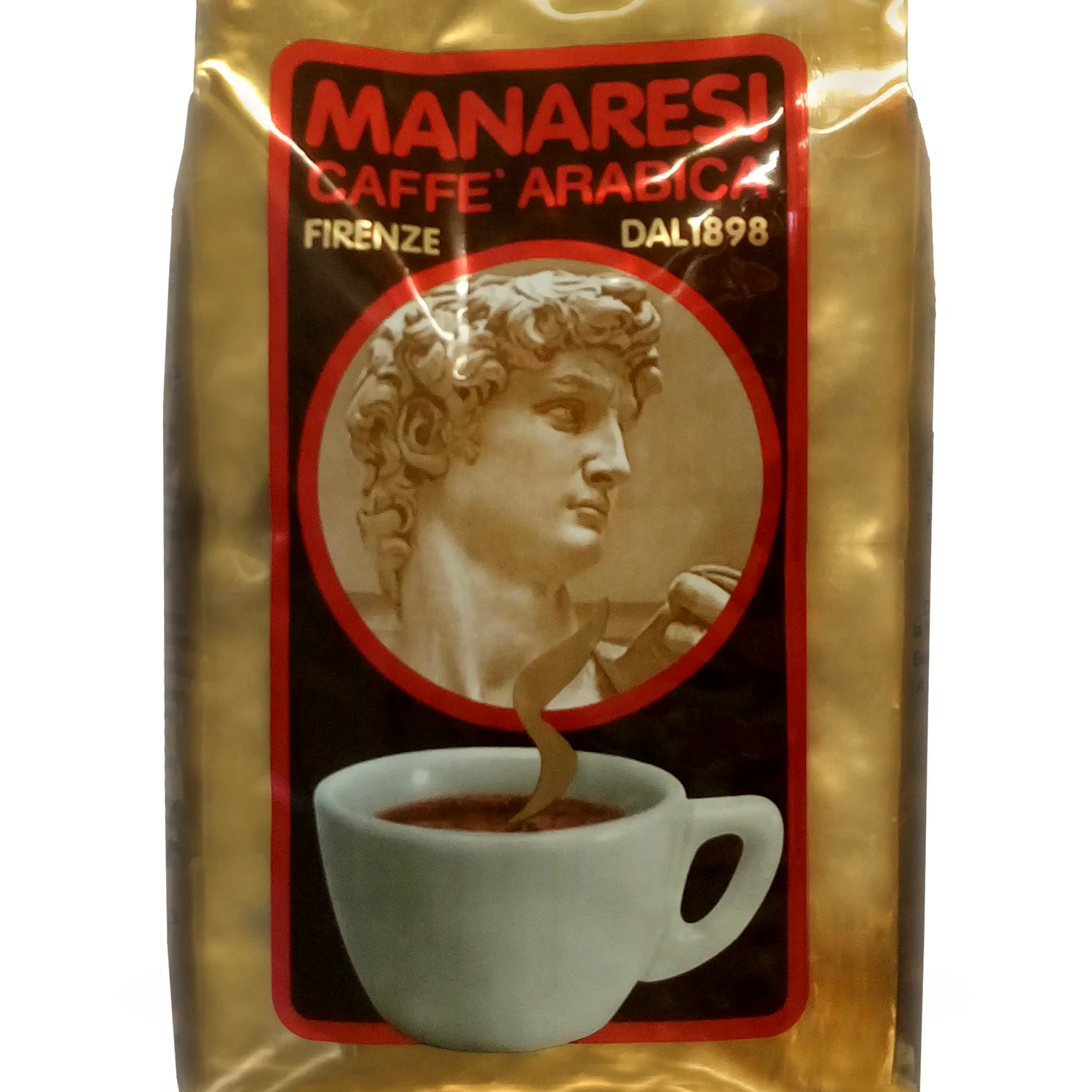 
Gran Bar Gold 1kg Italian espresso roasted coffee beans 