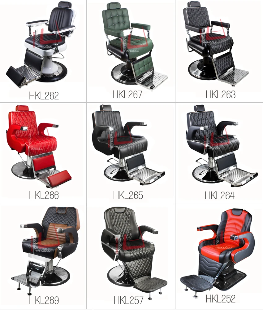 Barber Chair Barber Shop Hair Salon Furniture Reclining Antique Cheap