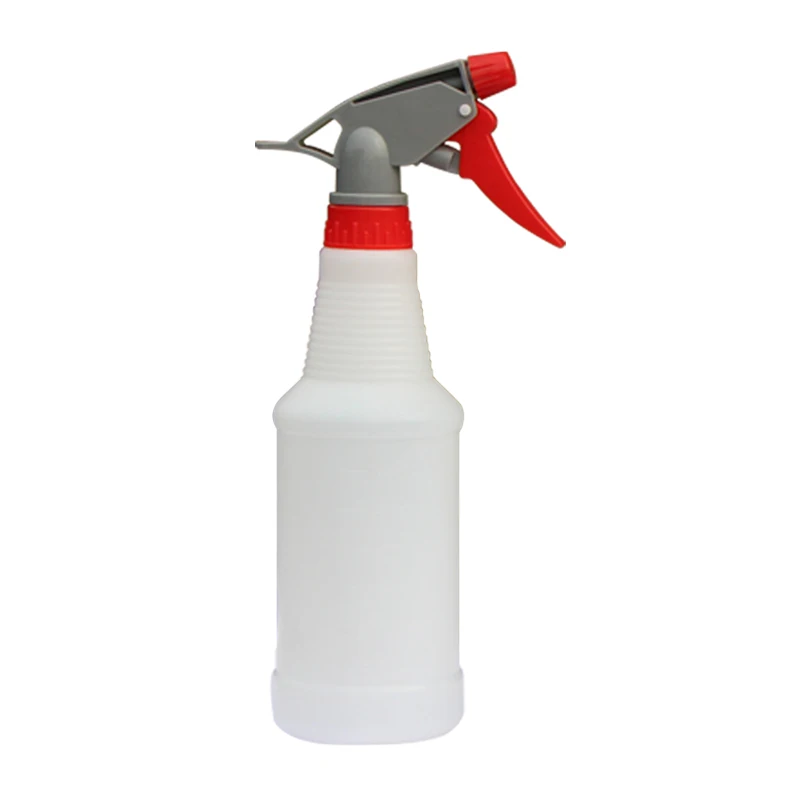 

Best Sales Free sample Plastic 500ml Refillable portable Red trigger spray bottle