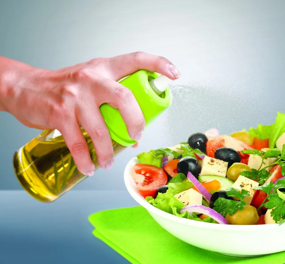 Kitchen Gadget Cooking Oil Spray Dispenser Mister Oil Sprayer Glass