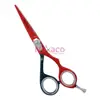 Black & Red Hair Scissor Professional Barber Salon Hair Cutting Shears for Hairdressing