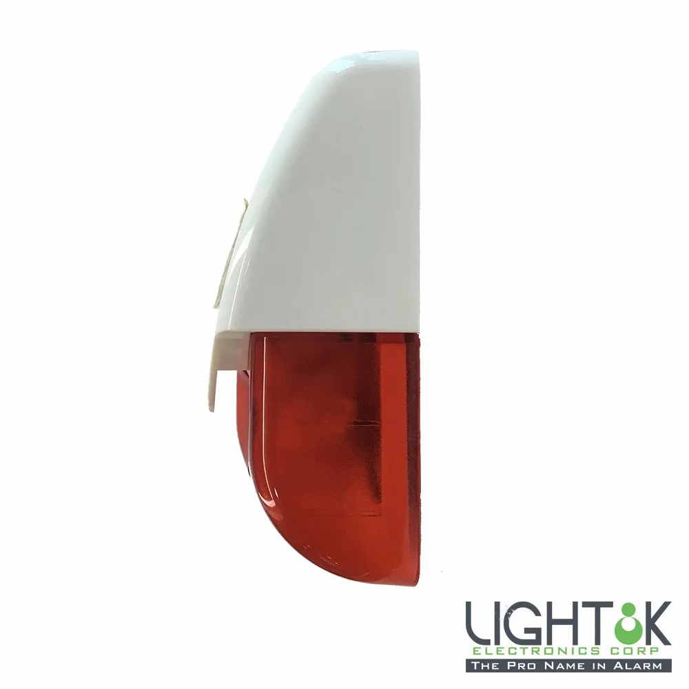 Enhanced Loud Sound 130db Security Alarm Siren With Led Strobe Burglar