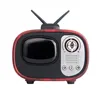 Cell Phone Holder & Retro Classic Radio Design Style Portable Mini Small Artist Bluetooth Speaker