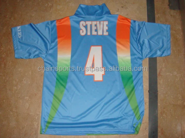 
Sublimated Cricket Jersey With Matching Pants 