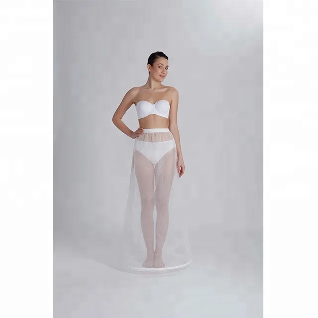 
Double-sided Stitched Steel Bones Bridal Accessories Petticoat 