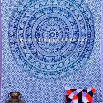 Elephant Twin Hippie Mandala Wall Hanging Throw Bohemian Gypsy Elephant Twin Hippie Mandala Wall Hanging Throw Bohemian Gypsy Decor Ethnic Bedspread Boho Beach